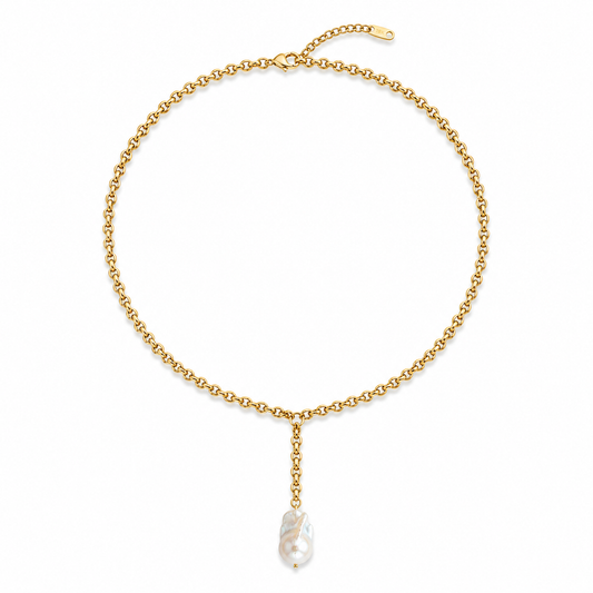 PEARL DROP NECKLACE