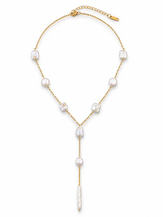 PEARL CASCADE NECKLACE
