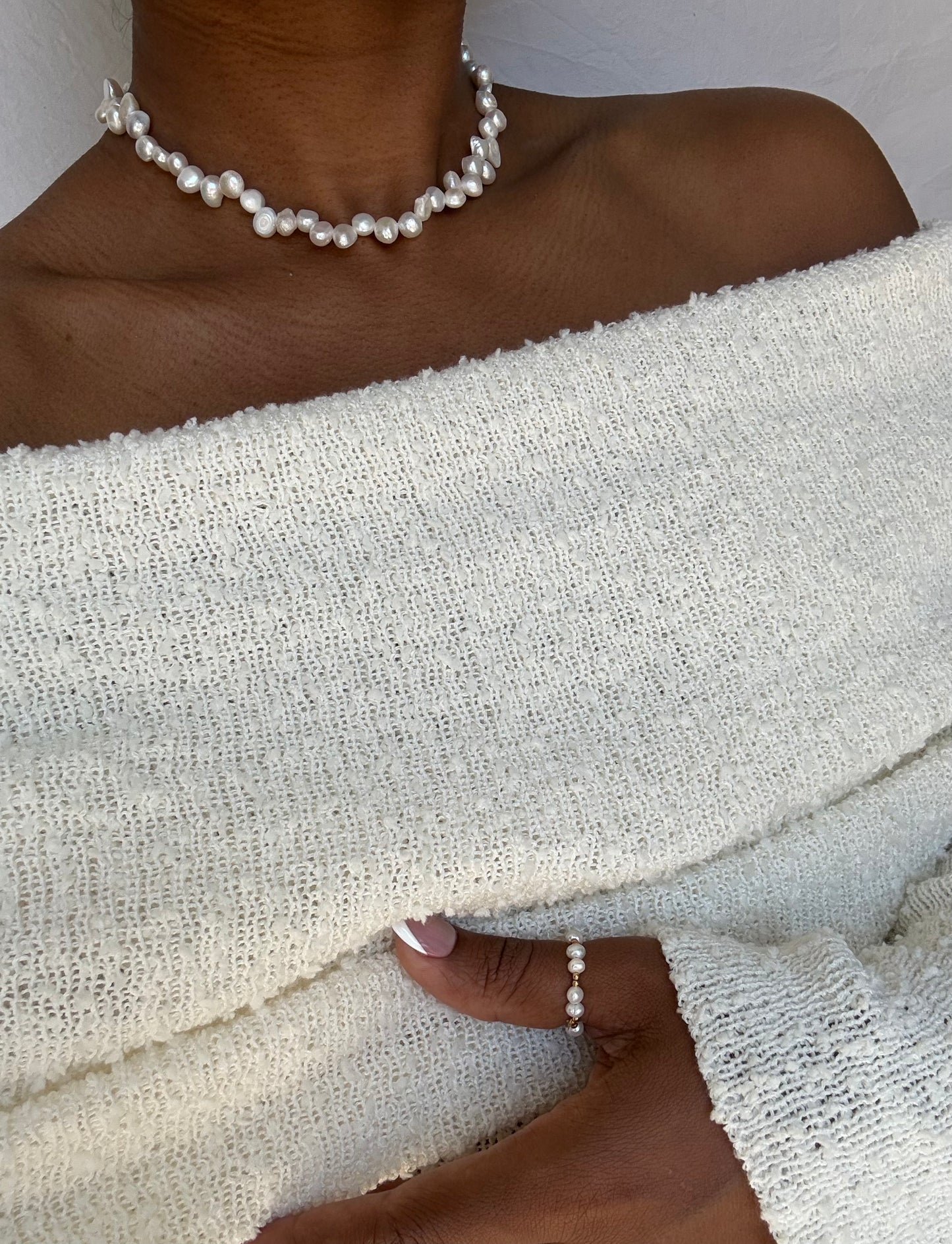 IVORY PEARL NECKLACE
